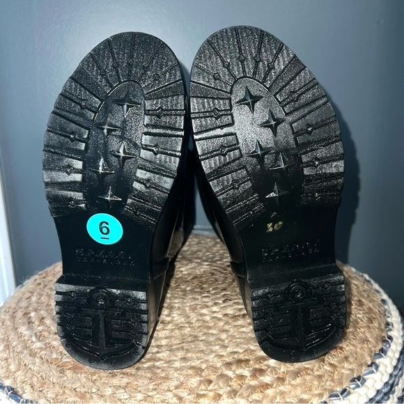 Sperry Black Rubber Calf High Rain Boots - Picture 9 of 10